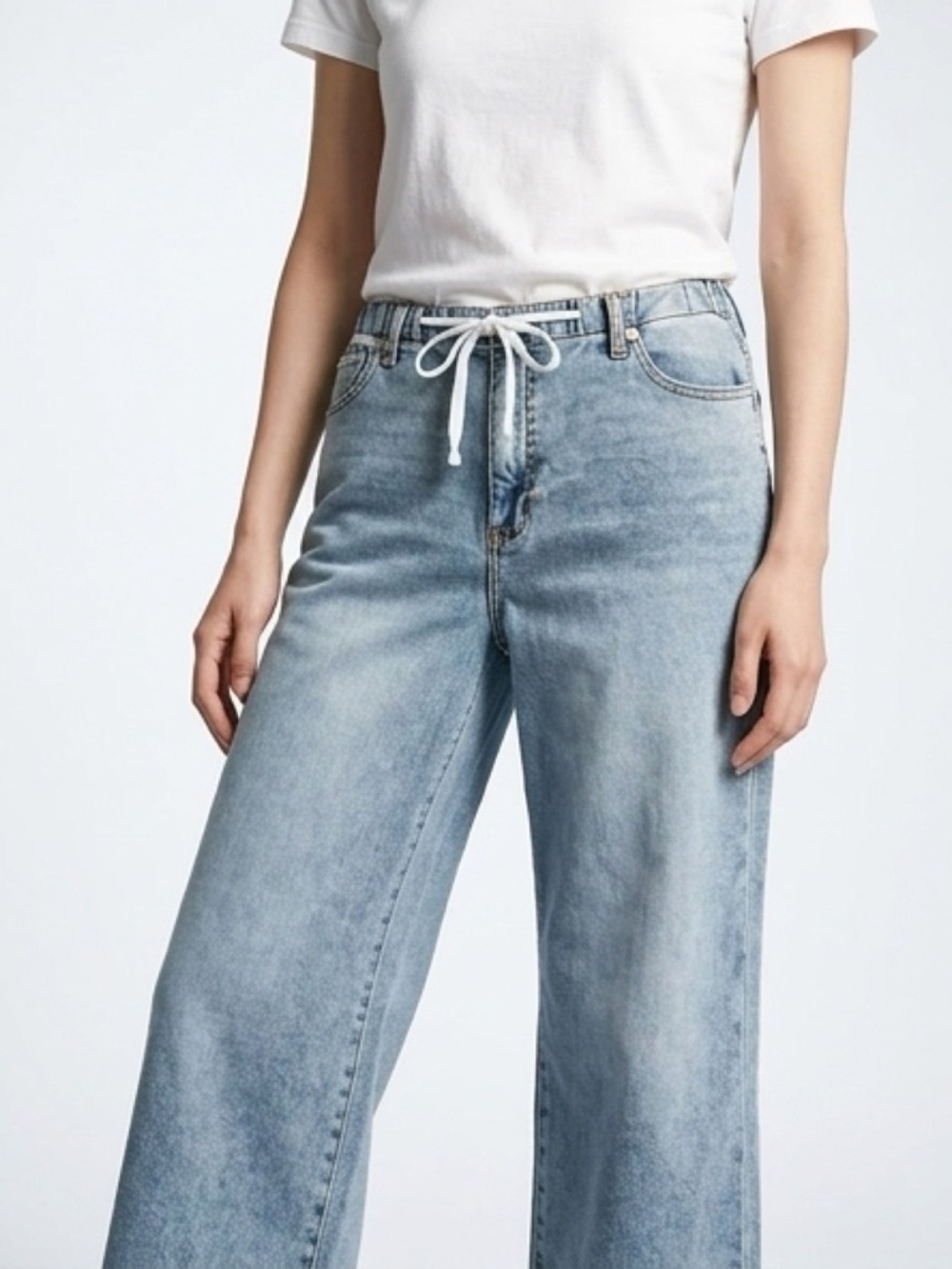 Oat New York Cloud Luxe Wide Leg Jean